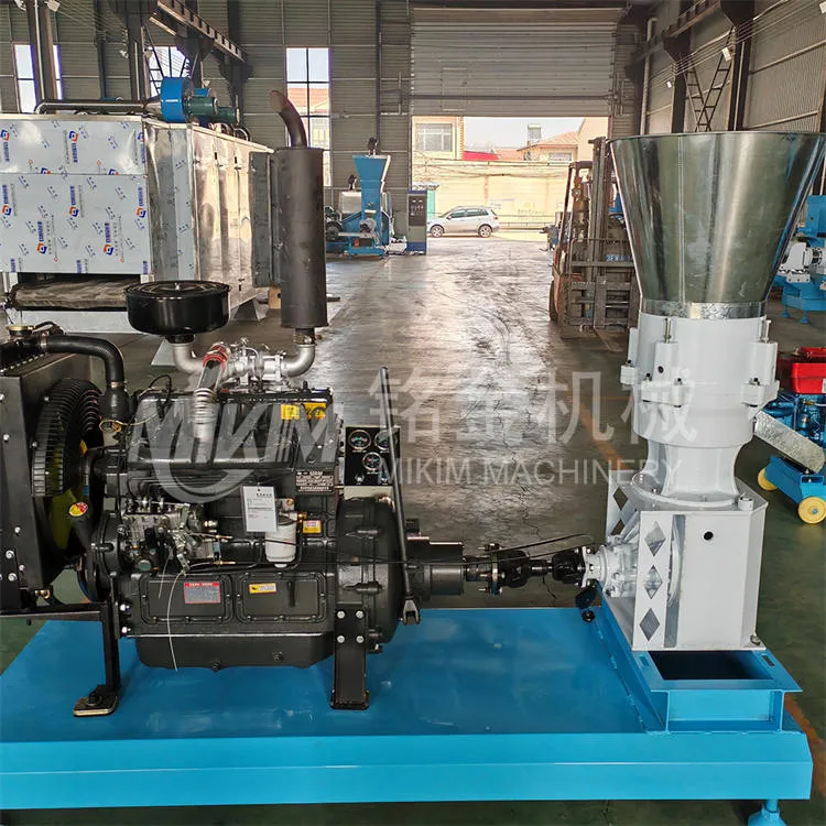 Productie van voerpellets