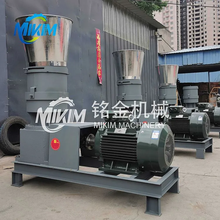 Machine voor het maken van kippenvoer