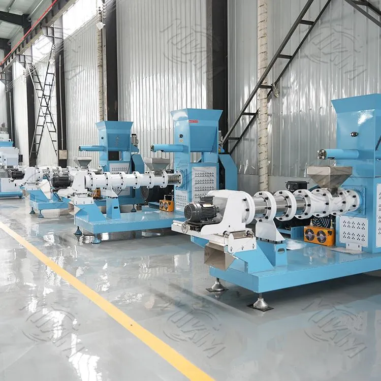 Diervoeding automatische extruder