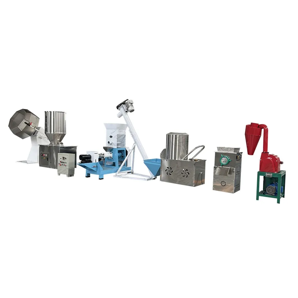 Vis- en garnalenvoer Pellet -productielijn