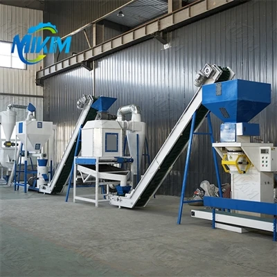 Poultry feed production line