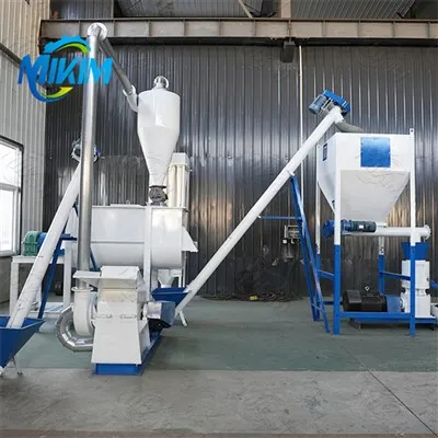 Aangepaste pluimveevoer Pellet Productielijn